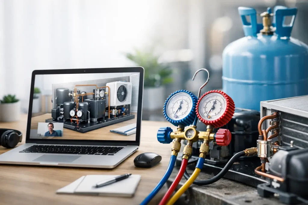 E-Learning-Sachkundeschulung Kältetechnik